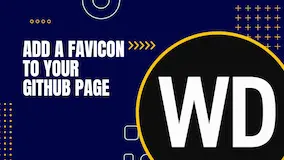  Add a Favicon to Your GitHub Pages 